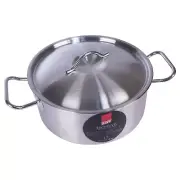 Stainless Steel Stockpot with Lid