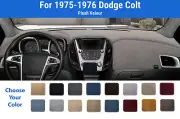 Dashboard Dash Mat Cover for 1975-1976 Dodge Colt (Plush Velour)