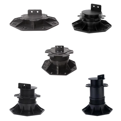 Adjustable Deck Support Simple Floor Slate Support for Outdoor Pipelines