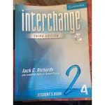 INTERCHANGE THIRD EDITION 2A 二手書