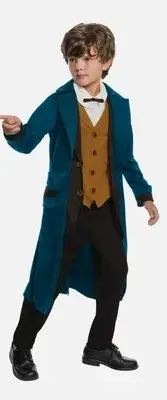 Rubies Fantastic Beasts Newt Scamander Childs Costume Boys Medium 8-10 B2023
