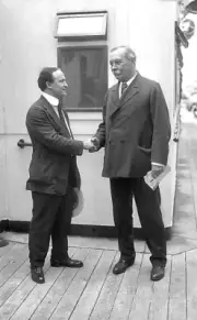 HOUDINI MEETS SIR ARTHUR CONAN DOYLE 1922 PHOTO SHERLOCK HOLMES THE LOST WORLD