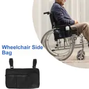 Wheelchair Side Bag with Reflective Strap Large Capacity Wheelchairs AE