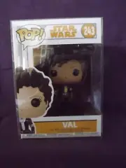 Funko Pop Star Wars #243 Val Solo w/ Pop Protector