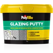 Poly 2kg Linseed Oil Based Glazing Putty