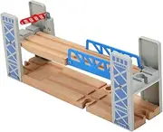 Build Your Child's Railway Paradise This Wooden Train Track Bridge Model Toys Expandable for Train Sets