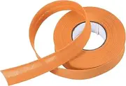 sourcing map 3/4 Inch Single Fold Bias Tape Polyester Continuous Bulk Bias Tape for Sewing, Seaming Quilting Hemming Binding Crafts (Orange 10 Yards)