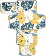 Reusable Diaper pad with Tissue Pocket Waterproof Pads for Baby Infant Travel Station Kit
