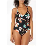 NWT $148 US 12 DD Cup Seafolly Flower Market One Piece