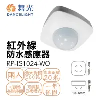 在飛比找momo購物網優惠-【DanceLight 舞光】2入組 防水紅外線感應器 人體