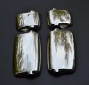 4 x Mirror Polished Stainless Steel Mirror Covers Protectors for MAN TGA trucks