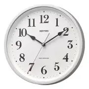 RHYTHM Wall Clock, Radio Controlled Clock, One Size, Small, Can Be Used as a Sta