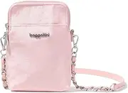 [Baggallini] Take Two Bryant Crossbody-Small Travel Bag with RFID Blocking Sleeves-Water-Resistant Lightweight Mini Purse