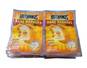 22 Pairs Hothands Hand Warmers Safe Odorless Air Activated Heat Exp Date 6/2025