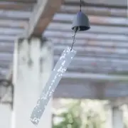 Nambu Ironware Summer Season Wind Chime Willow & Swallow Black Japanese Bell