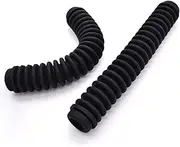 Angoily 2pcs Rubber Hose Flexible Extension Tube for High-Temperature Testing and Humidity Control Connect Patch Cord Stretches up for Applications