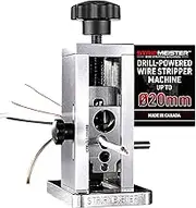 StripMeister Original Drill-Powered Wire Stripper – Wire Sizes Up To Ø3/4", Jam-Free, Copper Wire, Built for Safety, Speed, and Efficiency - Portable Wire Stripping Machine