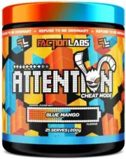 Attention Cheat Mode Blue Mango 25 Serves