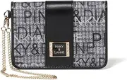 [Pinky & Dianne] Pinky & Diane PDLWGAP1 Pass Case, Mixed Tweed, Feminine, Storage, Black, Black, One Size
