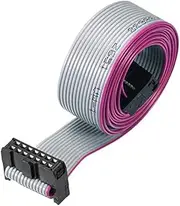 XYWHPGV IDC Wire Flat Cable FC/FC Connector A-type 14 Pins 2.54mm Pitch 1m Length Gray(a872f 1308d a49af b07f4 03795 41212
