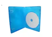 100 Blu Ray Single 14mm Quality Cases - Australian Standard Bluray Case AU SEND