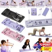 Fitness Board Foldable Pilates Reformer Set Compact Machine Machine for Home Use