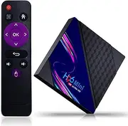 Android TV Box 10.0, RK3228A 64-Bit Quad Core 2GB RAM 16GB ROM USB 3.0 BT 4.1 Ultra HD 4K HDR AV1 2.4G 5.8G Dual Band WiFi 100M Ethernet Set Top TV Box,1gb+8gb