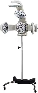 Professional Salon Hair Dryer Vertical Hair Dryer Color Processor Adjustable Timer Temperature Height Adjustable Portable Hair Steamer 1300W,White