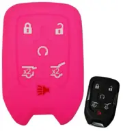 Key Fob Keyless Entry Rubber Remote Cover For Chevrolet Tahoe Suburban 2020 2019