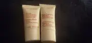 CLARINS Beauty Flash Balm 0.5OZ / GENTLE FOAMING CLEANSER 1 FL OZ SEALED no BOX
