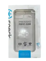 Speck Presidio Perfect-Clear phone case for iPhone 7Plus, iPhone 8Plus