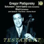 ROBERT SCHUMANN : CELLOKONZERT OP.129 / GREGOR PIATIGORSKY / CHARLES MUNCH , FRITZ REINER , JOHN BARBIROLLI