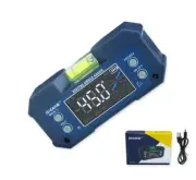 Digital Angle Finder Level Box Protractor Rechargeable Wireless Inclinometer