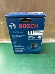 Bosch GLL50-20GL Self-Leveling Cross-Line Green Laser w/ Battery (E10033755)