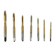 Quality Tapping Tools Set for M2 M6 Machine Screws and Metric Plug Taps