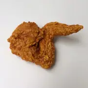 Fake Fried Chicken Wing Artificial Faux Food for Display, Kitchen Decor, Props