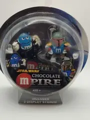 STARWARS CHOCOLATE MPIRE M&MS HASBRO 2005 sealed Boba Fett Han Solo