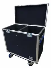ATA Safe Case for JBL EON 615 HINGED STYLE CASE Holds 2 EON 615 speakers NEW!