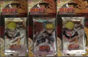 NARUTO "APPROACHING WIND" CCG *15 CARDED BOX/SEALED IN CELLOPHANE* + BONUS ITEM