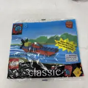 LEGO Classic - McDonalds #8 Blue Nugget Boat Racer Polybag NEW Sealed Bag