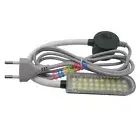 220V EU Plug LED LIGHT GOOSENECK WORKING FLEX MAGNETIC BASE FOR SHOP WORK BENCH