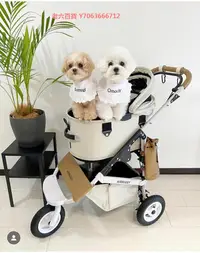 在飛比找Yahoo!奇摩拍賣優惠-精品Airbuggy寵物推車限量城市白預定中 r常規尺碼L加