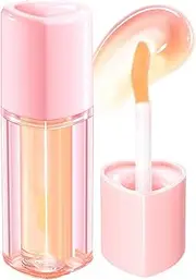 Color Changing Lip Gloss | 2g Tinted Lip Oil - Non-Sticky Moisturizing Primer Face Makeup for Women Girls Teen Plump Look