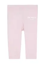Balmain Kids Logo Stretch-cotton Leggings (9 Months) - Pink - 9 Months (9 Months) 9 MONTHS (9 months)