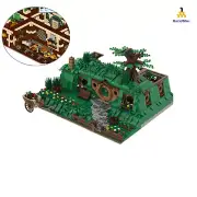 Iconic Cave with Full Interior 2370 Pieces Building Blocks Set from Movie