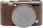 ZORSOME for Sony DSC-RX100 III RX100 V RX100 IV Camera Case,Silicone Rubber Camera Housing Protective Cover Case for Sony DSC-RX100 III RX100 V RX100 IV,Brown