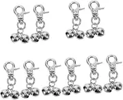 Pet Necklace Bell Puppy Collar Bells Cat Collar Bell Dog Bells Locket Necklace Dog Collars Medium Calming Dog Collar LED Dog Collar Dog Cone Small Bells Silver Stainless