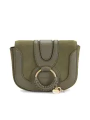 See By Chloé Mini Hana Shoulder Bag in Night Forest