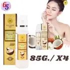 85ml Pinnara Serum Coconut Oil Vitamin E C Stretch Marks Skin Hair Virgin x 4