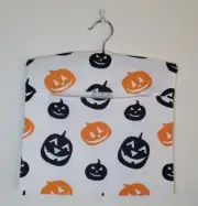 Laundry Clothes Peg Bag Peg Holder Halloween Pumpkin Jack-o-lantern Design